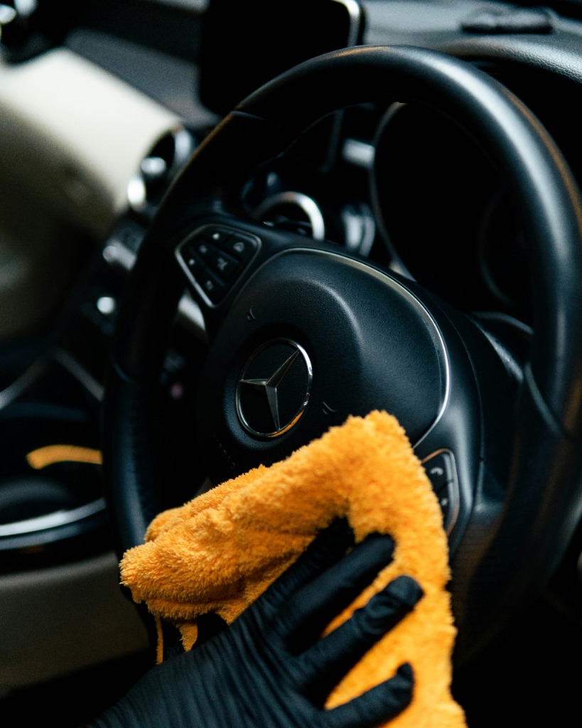 Interior Dashboard & Steering Sanitization